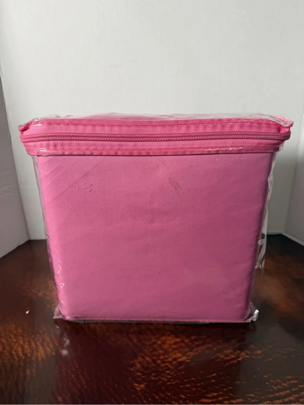 NESTL  Pink Microfiber Duvet Cover Set